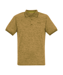 Remex II Jersey Polo Shirt WOOD BROWN REGATTA