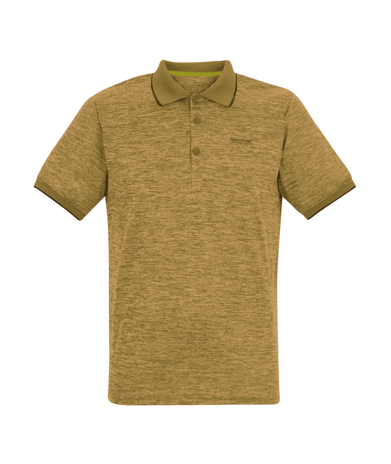 Remex II Jersey Polo Shirt WOOD BROWN REGATTA