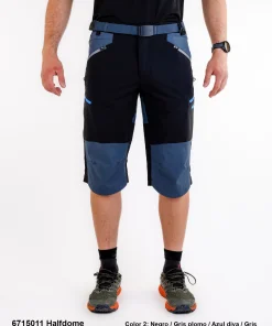 PANTALÓN PIRATA SPHERE PRO HALFDOME NEGRO/GRIS PLOMO