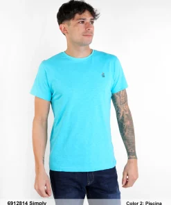 CAMISETA SIMPLY AZUL