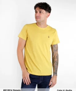 CAMISETA SIMPLY AMARILLO