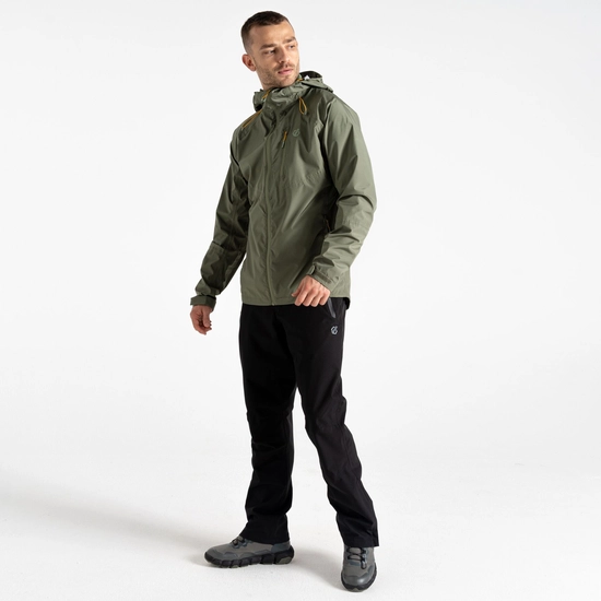 CHAQUETA IMPERMEABLE TORREK DARE 2B OLIVINE GREEN - Imagen 2