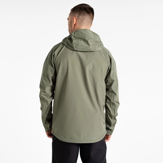 CHAQUETA IMPERMEABLE TORREK DARE 2B OLIVINE GREEN - Imagen 3