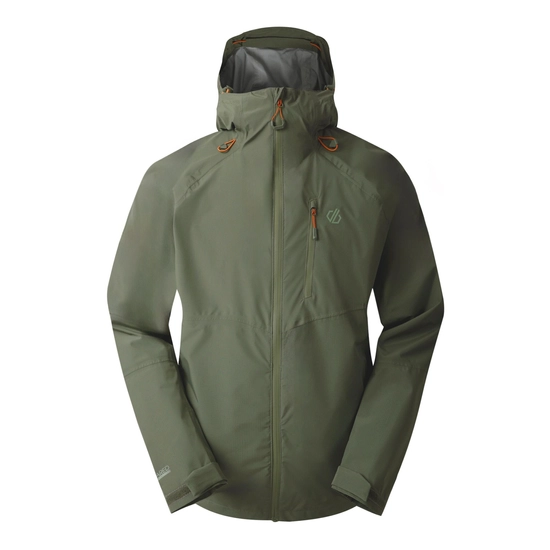 CHAQUETA IMPERMEABLE TORREK DARE 2B OLIVINE GREEN - Imagen 6