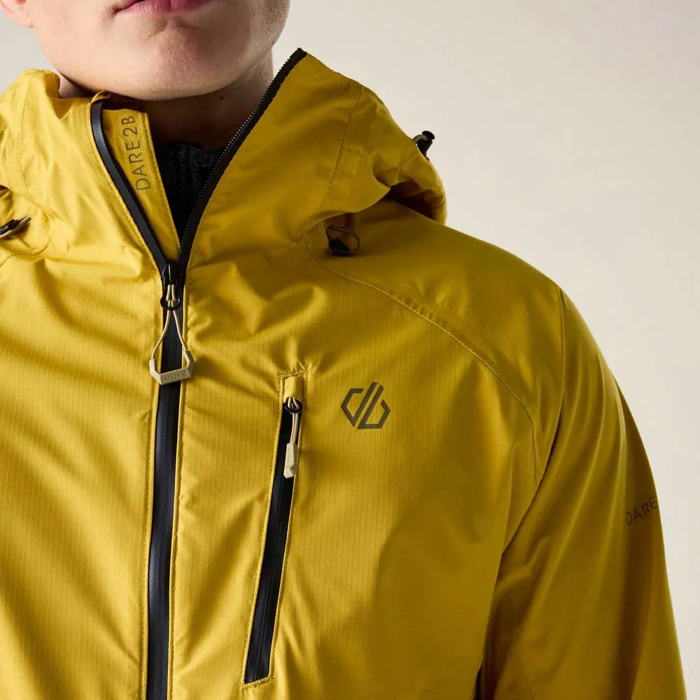 CHAQUETA IMPERMEABLE TORREK DARE 2B OIL YELLOW - Imagen 7