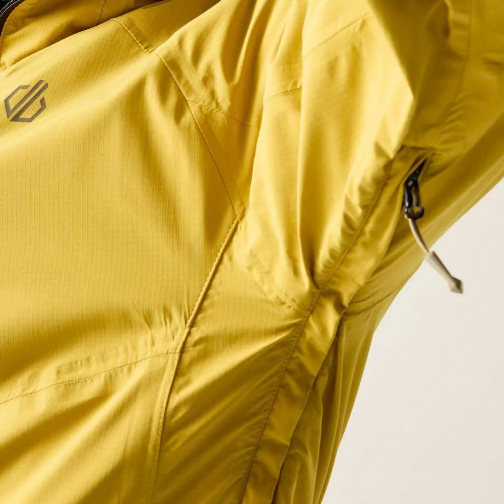 CHAQUETA IMPERMEABLE TORREK DARE 2B OIL YELLOW - Imagen 9