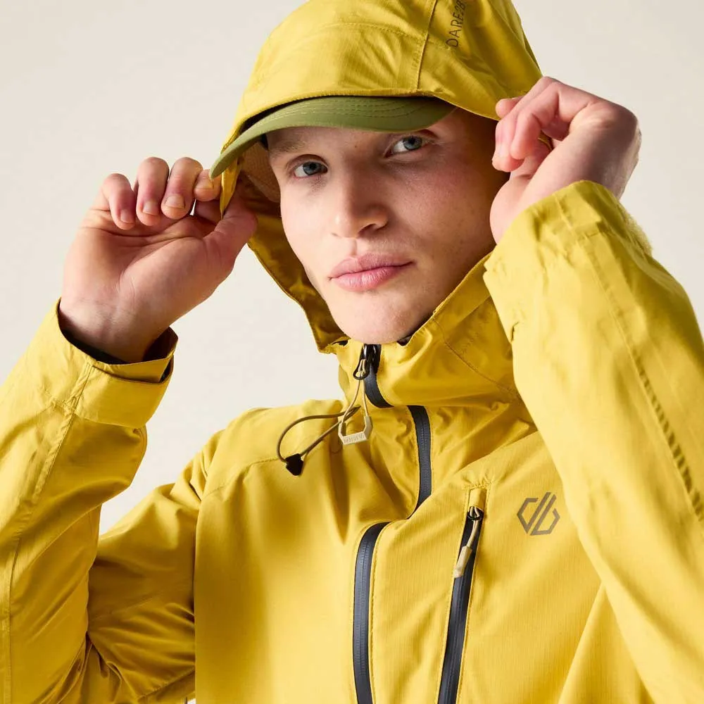 CHAQUETA IMPERMEABLE TORREK DARE 2B OIL YELLOW - Imagen 6