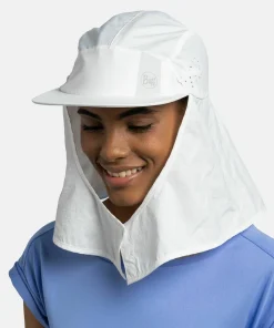 Gorra BUFF Desert Solid Birch BLANCO